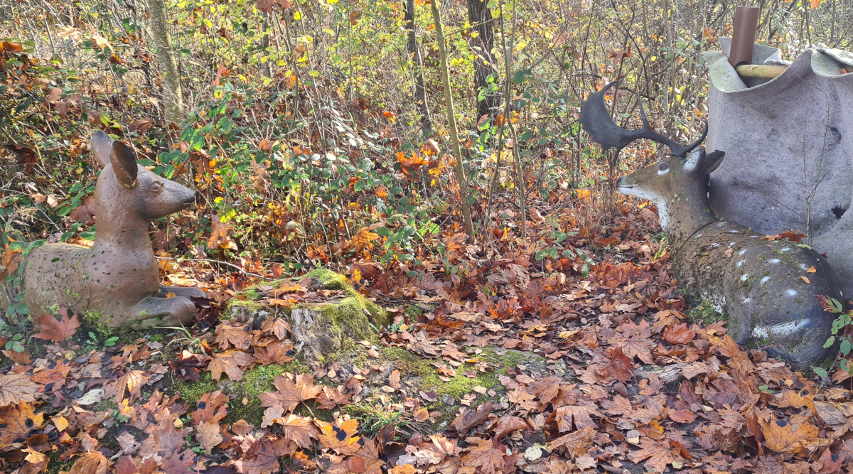 Colemen Traditionell intuitiv Bogenschießen, 3D Bogenparcours, Traditioneller Bogenparcours Eckartshausen